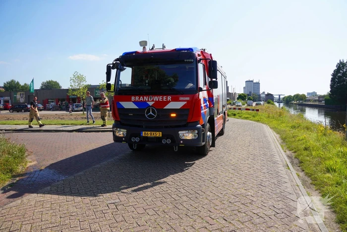 Brandweerinzet bij grasbrand