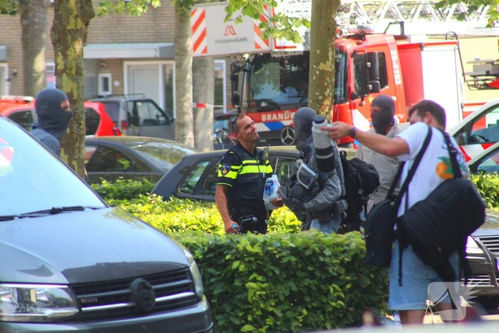 Grote inzet bij incident met verward gedrag