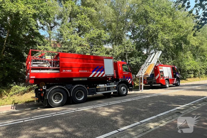 Treinverkeer stil door brand