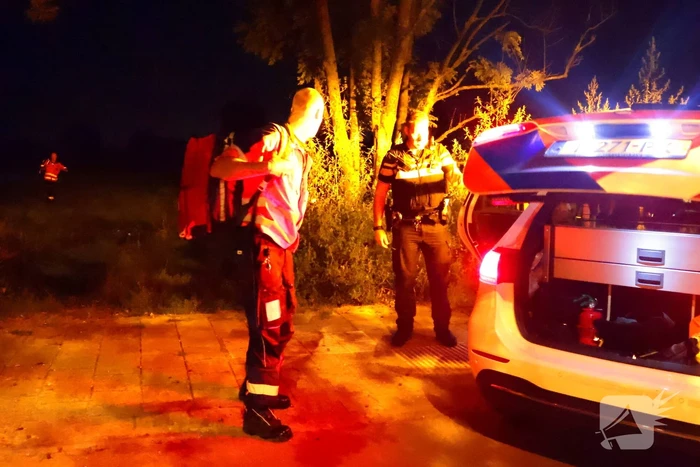 Traumahelikopter assisteert bij medisch incident