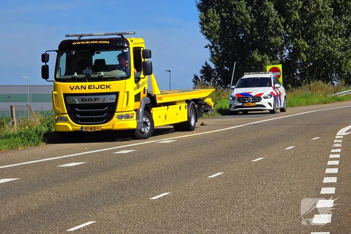 Automobilist gewond na ongeval met voertuig