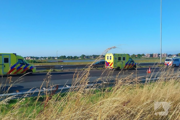 Verkeer ontregeld door ongeval