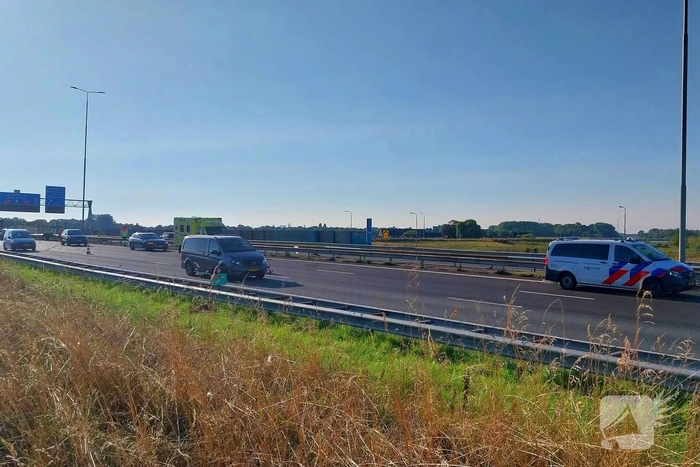 Verkeer ontregeld door ongeval