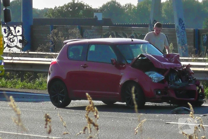 Verkeer ontregeld door ongeval