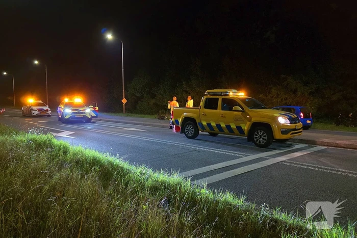 Fietser zwaargewond bij aanrijding