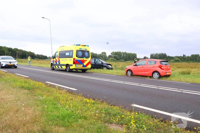 Onwel achter het stuur bestuurder veroorzaakt ongeval