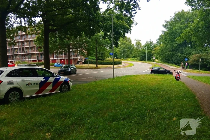Ongeval tussen twee personenauto's door voorrangsfout