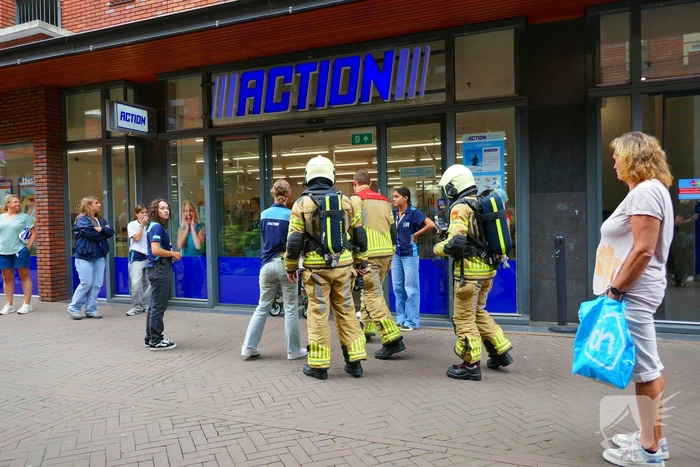 Ontruiming Action door gaslucht