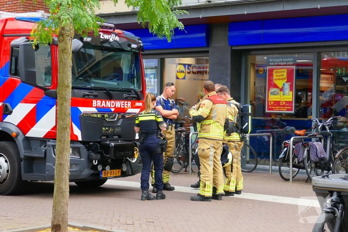 Ontruiming Action door gaslucht