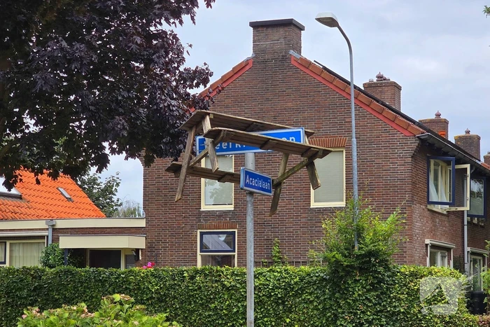 Picknicken op hoogte door vandalen