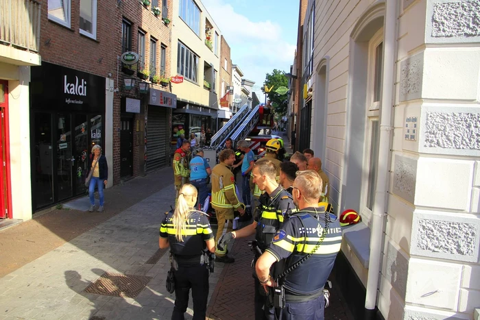 Massale hulpverlening na ongeval met slapende man