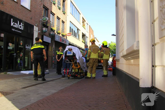 Massale hulpverlening na ongeval met slapende man