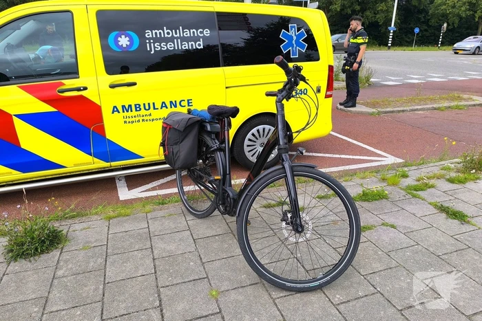 Fietser gewond bij aanrijding met fatbike