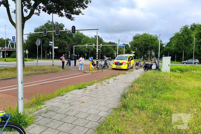 Fietser gewond bij aanrijding met fatbike