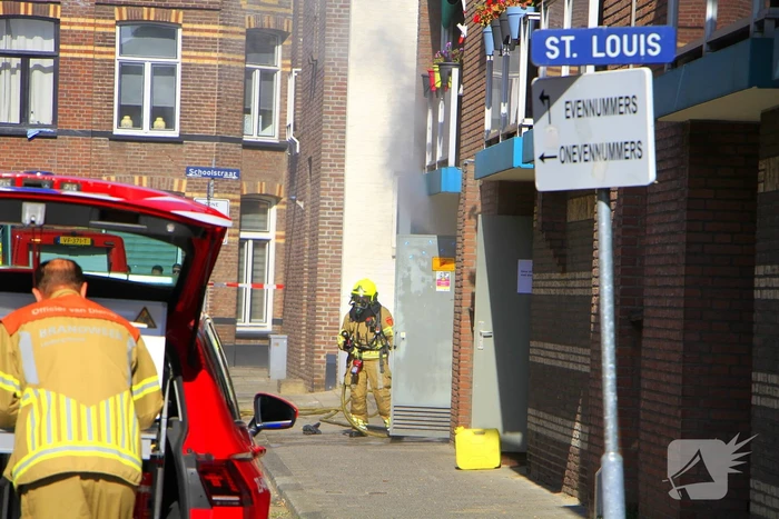Bewoners geëvacueerd na brand