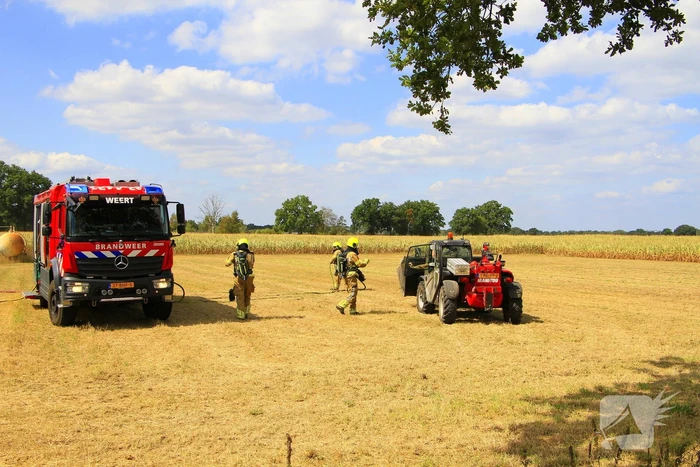 Brand bij agrarisch bedrijf