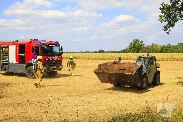 Brand bij agrarisch bedrijf