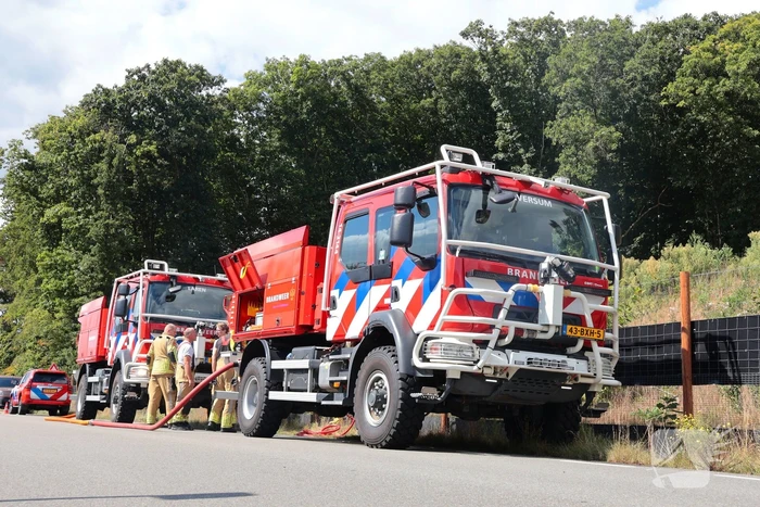 heidebrand snel onder controle na melding