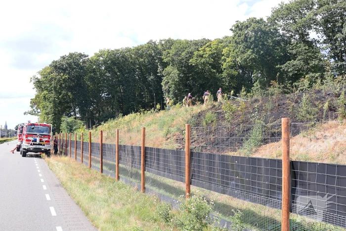 heidebrand snel onder controle na melding