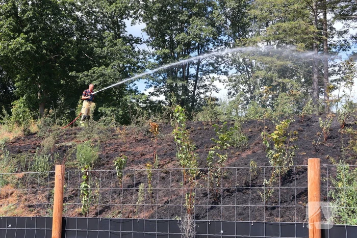 heidebrand snel onder controle na melding