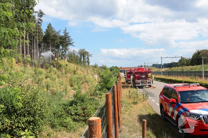 heidebrand snel onder controle na melding
