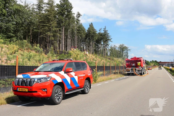 heidebrand snel onder controle na melding