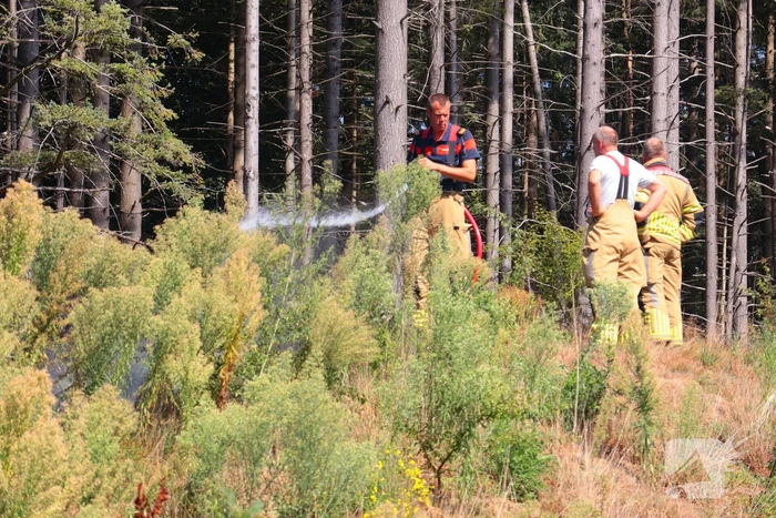 heidebrand snel onder controle na melding