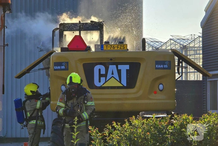 Brand in landbouwvoertuig snel geblust