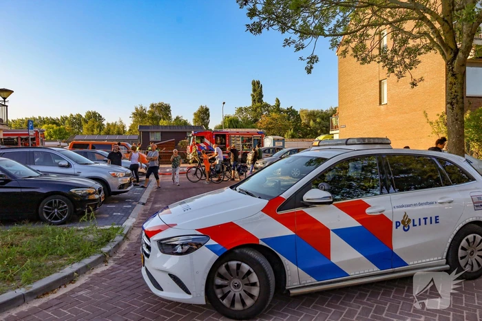 Woningbrand leidt tot evacuatie en medische hulp