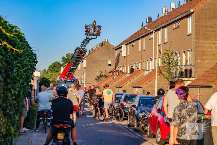 Woningbrand leidt tot evacuatie en medische hulp