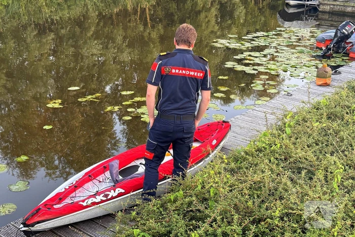 Man komt in aanraking met onbekende chemische stof na vondst vat