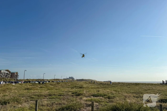 Traumahelikopter en reddingsbrigade gealarmeerd