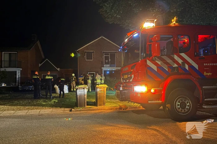 Bewoner gecontroleerd na rookinhalatie