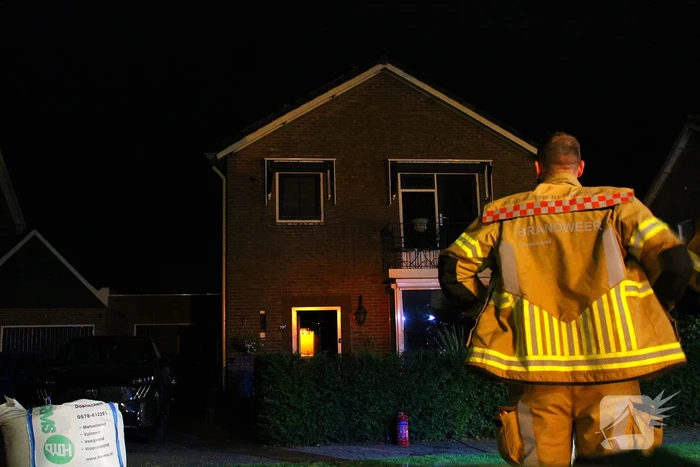 Bewoner gecontroleerd na rookinhalatie