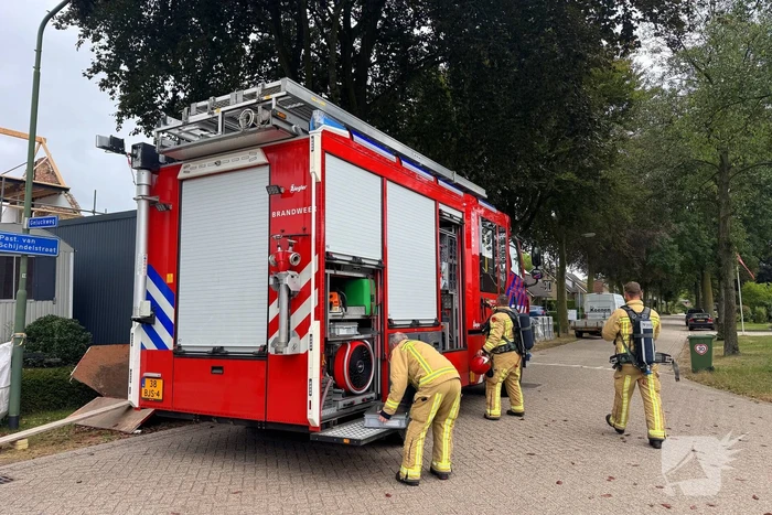 Gaslekkage tijdens werkzaamheden onder controle