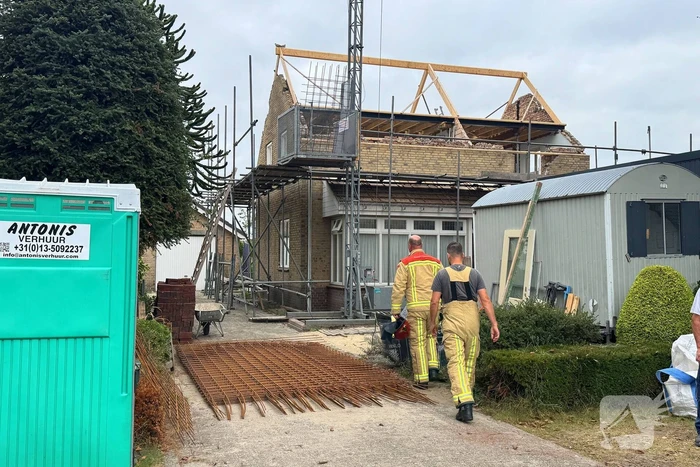 Gaslekkage tijdens werkzaamheden onder controle