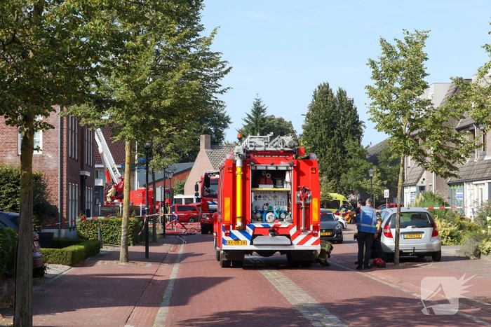 Brandweer massaal ingezet bij brand in cafetaria