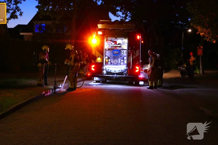 Brand in elektrische step snel geblust