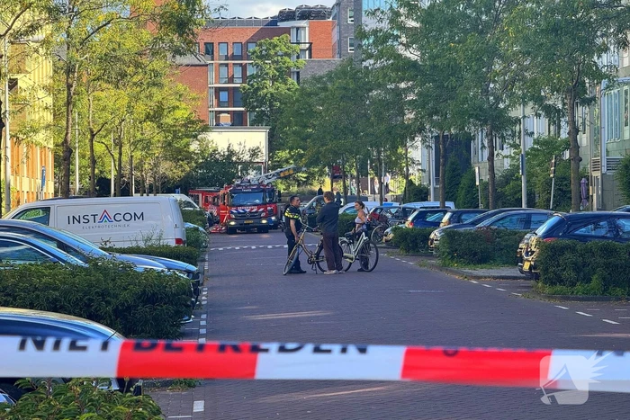 Grote brand in flatgebouw