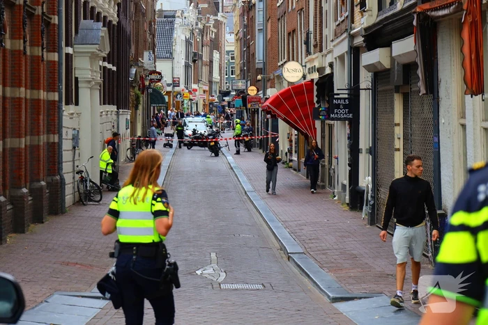 Steekincident leidt tot gewonde en grote politiemacht