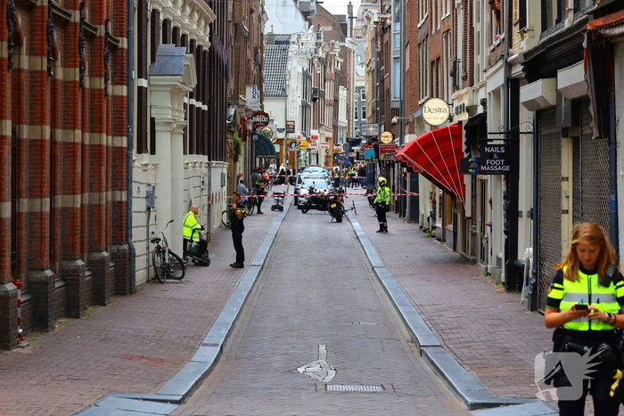 Steekincident leidt tot gewonde en grote politiemacht