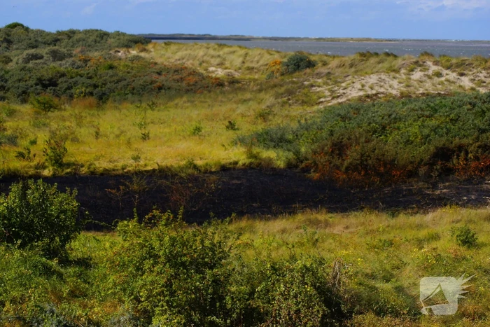 Brandweer groots ingezet na explosie