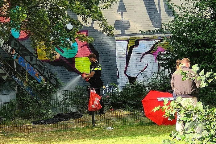 Politie grijpt in bij skatepark brand