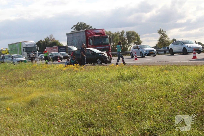 Meerdere auto's betrokken bij ernstige aanrijding