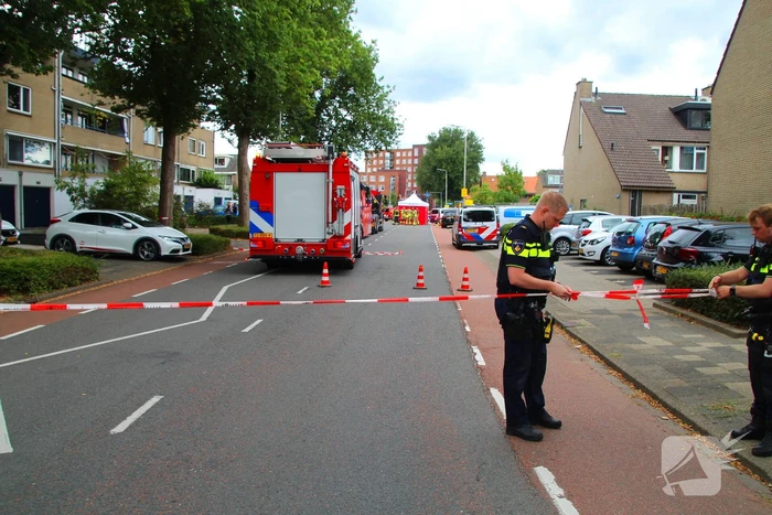 Ongeval tussen fietser en vrachtwagen