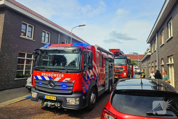 Woningbrand leidt tot grootschalige inzet