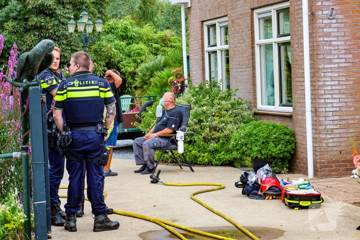 Woningbrand snel geblust met een gewonde