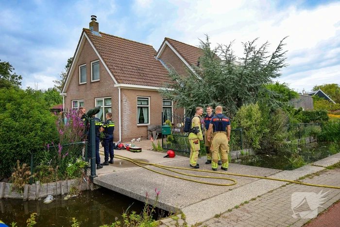 Woningbrand snel geblust met een gewonde
