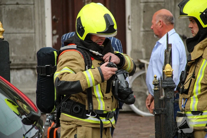 Brandweer voorkomt verdere schade bij keukenbrand