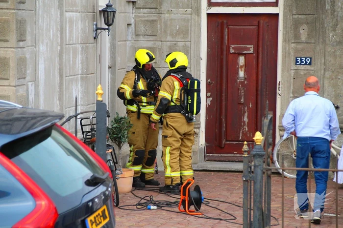 Brandweer voorkomt verdere schade bij keukenbrand